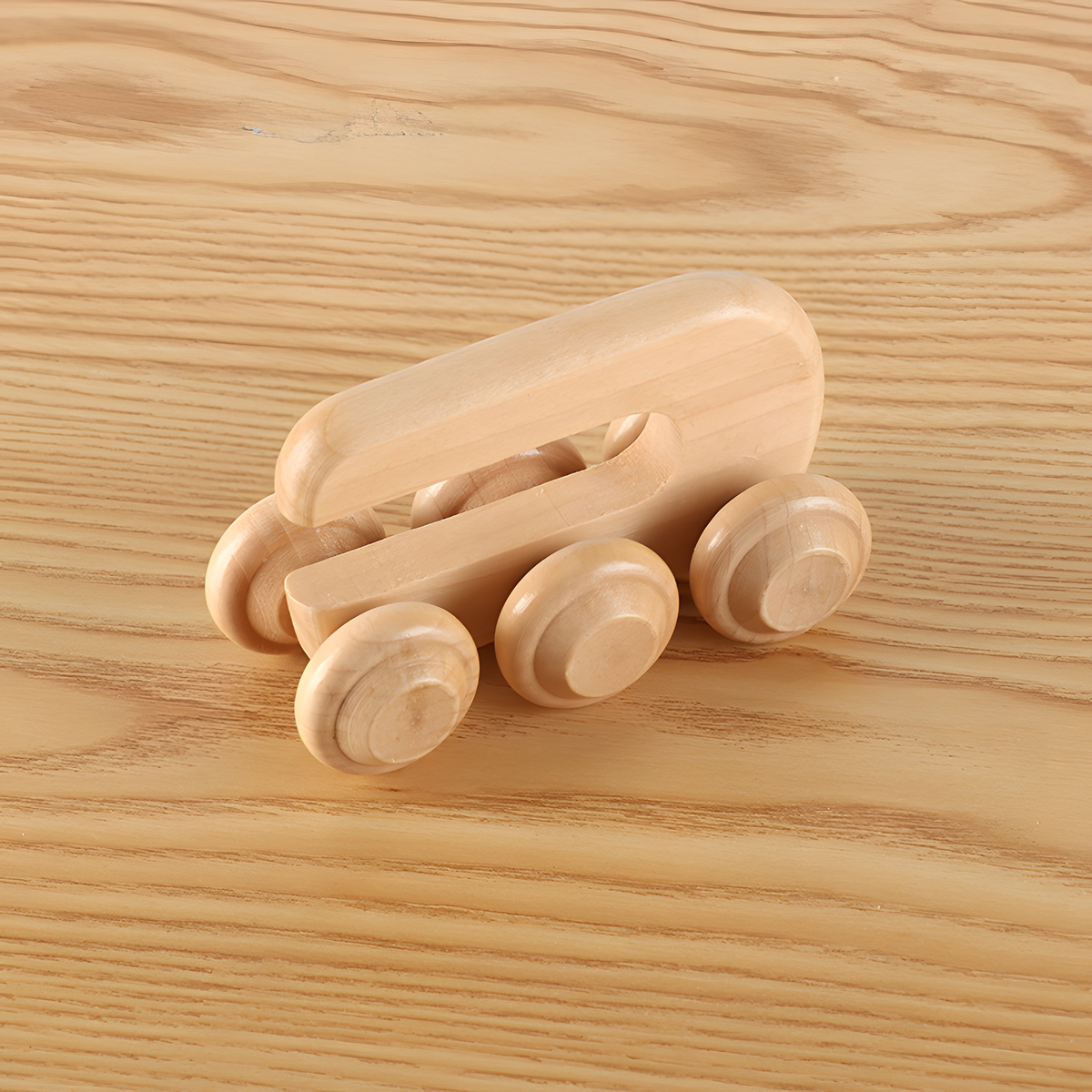 Wooden Roller Leg Massager – Manual Foot & Calf Massage Tool
