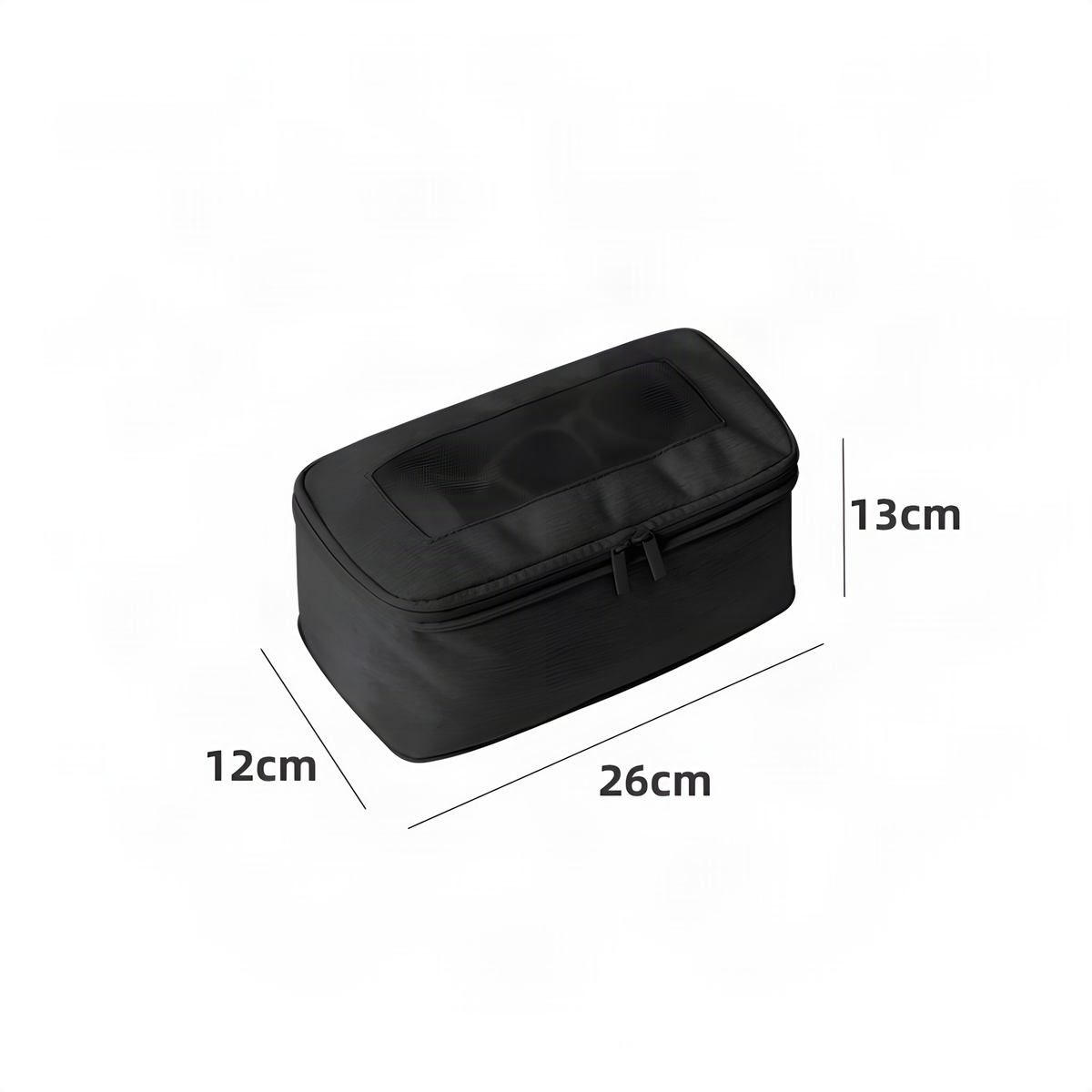 Individual Mesh Packing Cube, Zippered Suitcase Organizer