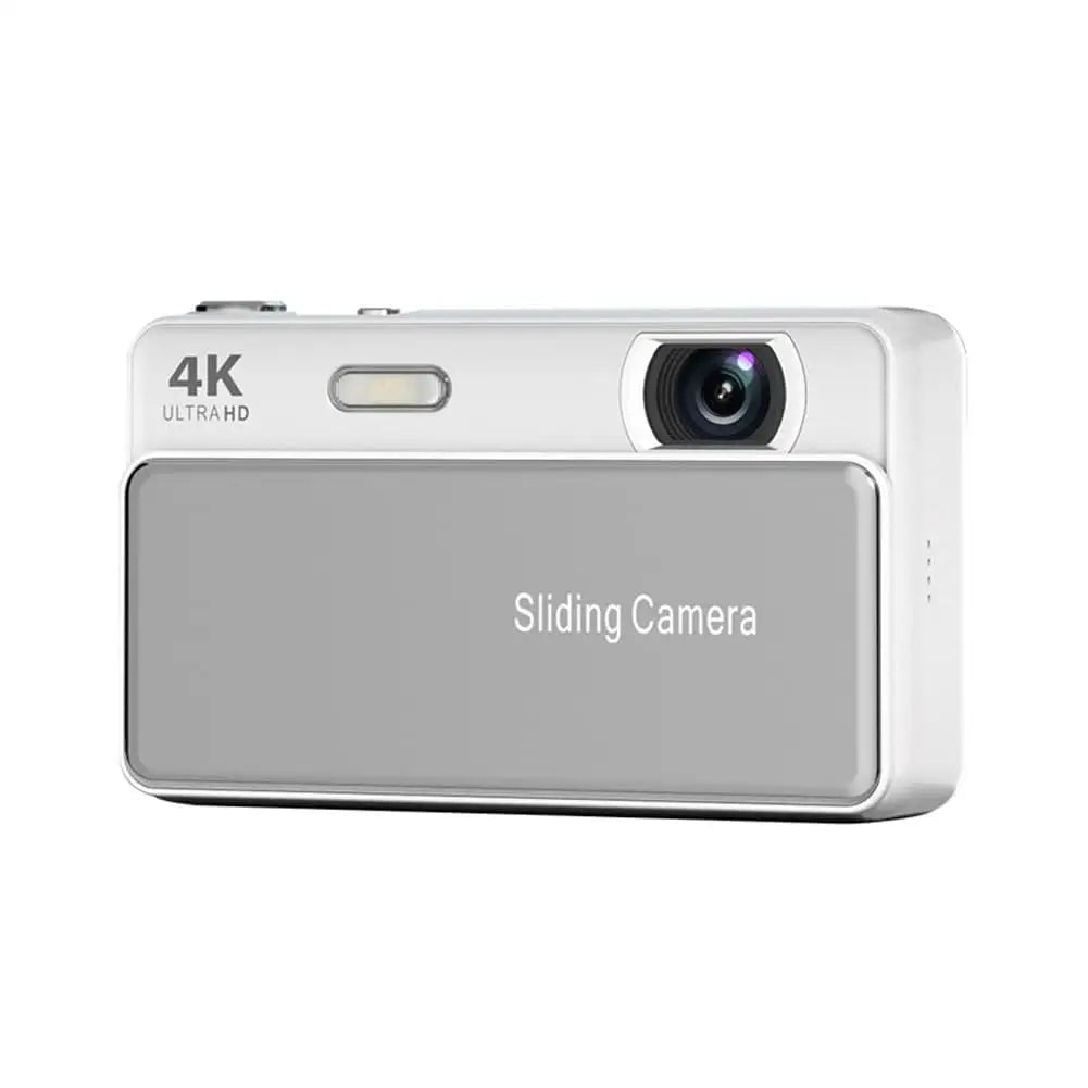 4K Sliding Digital Camera 64MP 16X Zoom Pocket Camera