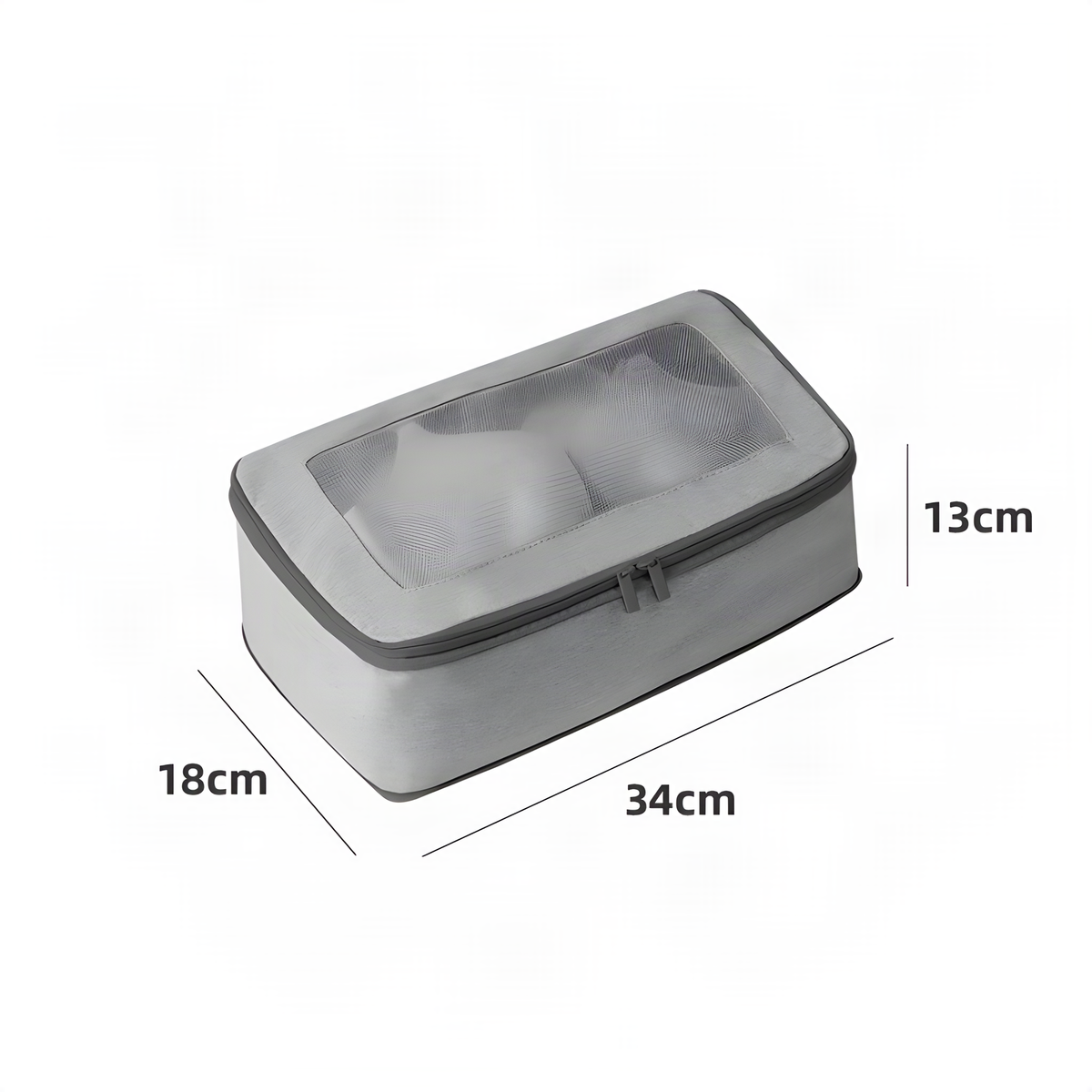 Individual Mesh Packing Cube, Zippered Suitcase Organizer