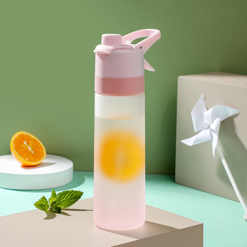 2-in-1 Spray Water Bottle with Mist – Sports & Outdoor Hydration