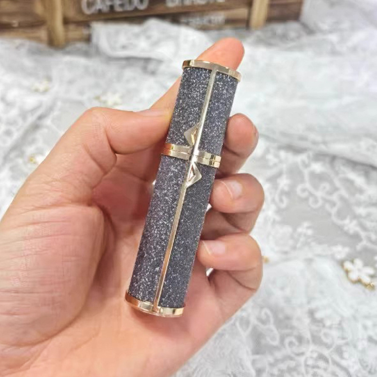 5 ml Refillable Perfume Atomizer with Decorative Case