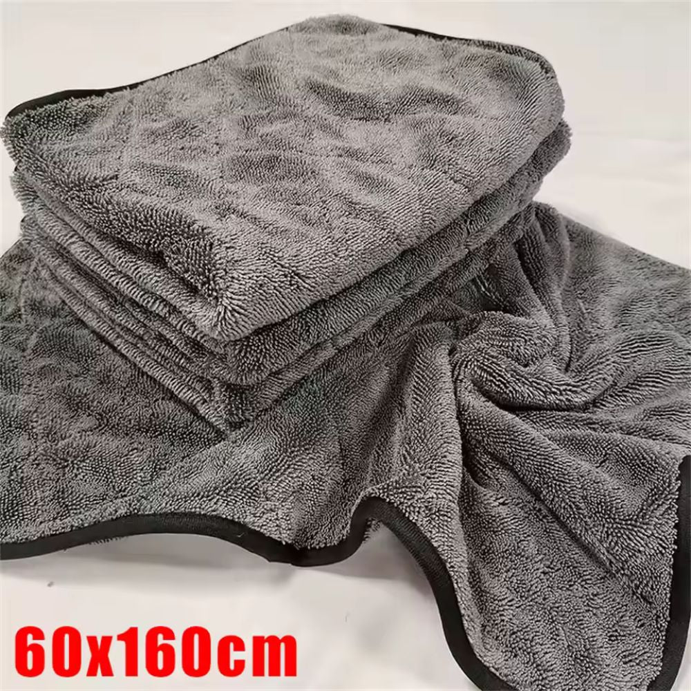 1200GSM Microfiber Twist Car Drying Towel - TradixPro