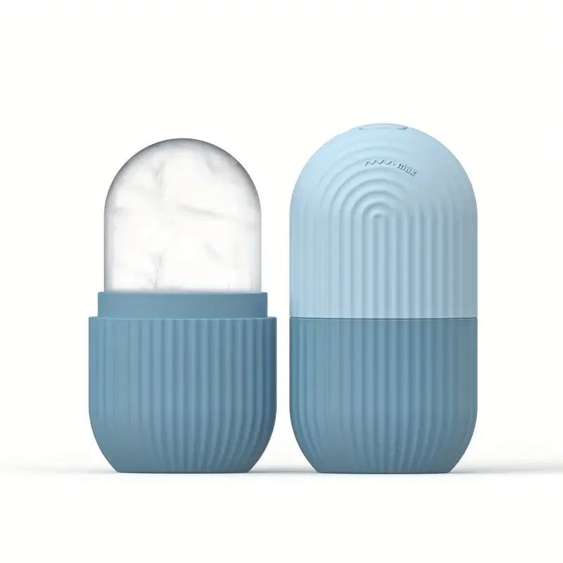 Silicone Ice Ball Face Massager - Cooling Facial Contouring Tool