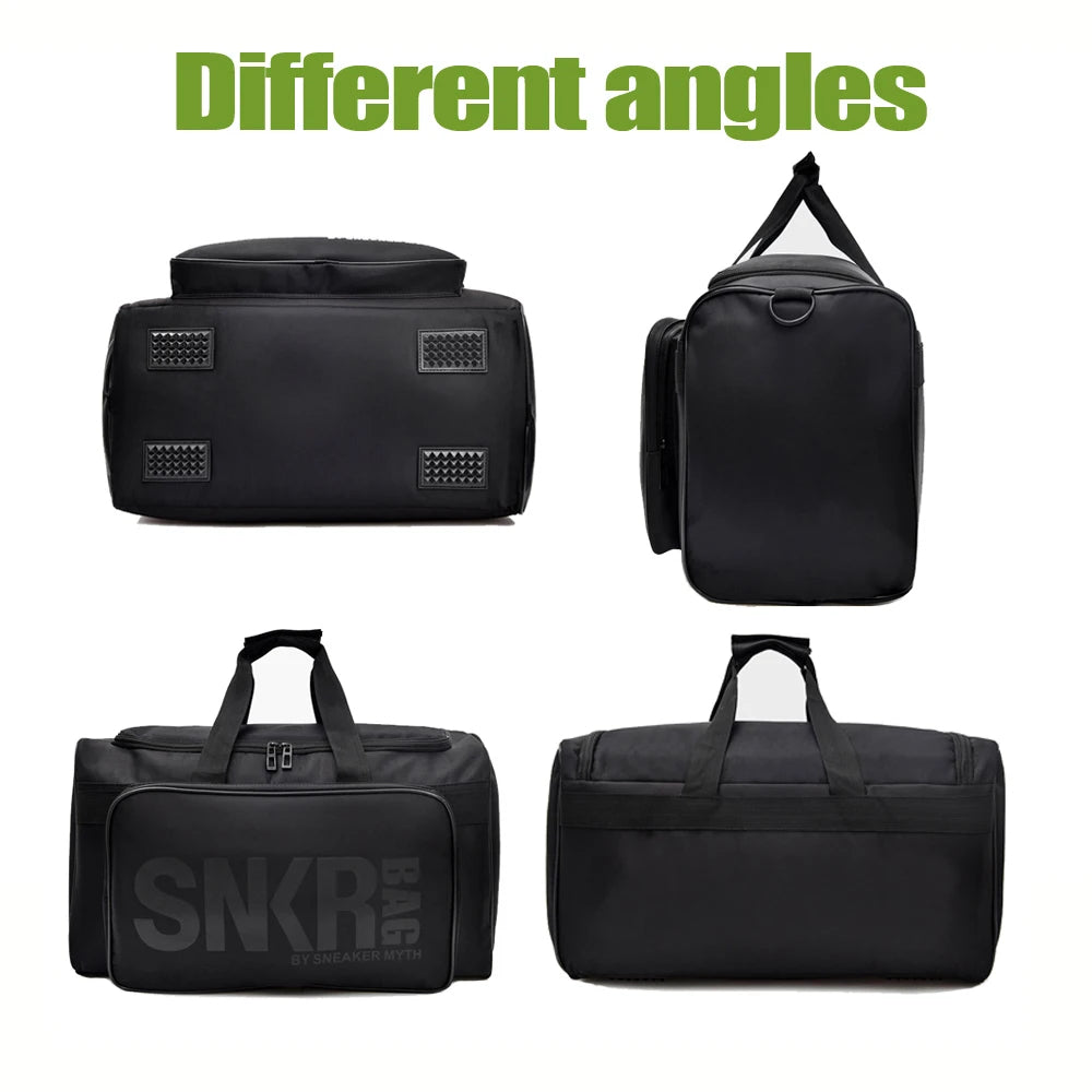 Athletes Sports Bag – 3-Compartment Gym & Sneaker Duffle