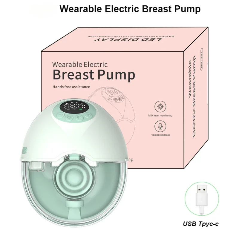 Hands-Free Wearable Electric Breast Pump 4-Mode 48-Gear