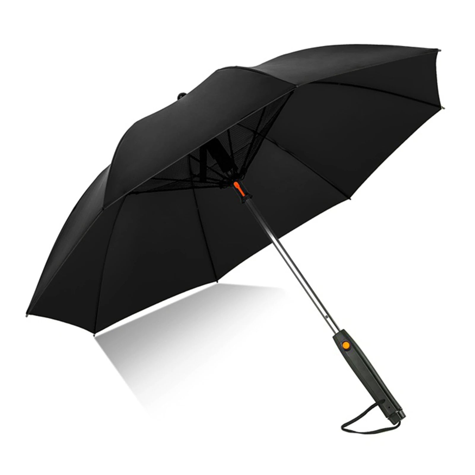 Portable Umbrella with Fan & Misting System - UV Protection | Battery-Powered Cooling