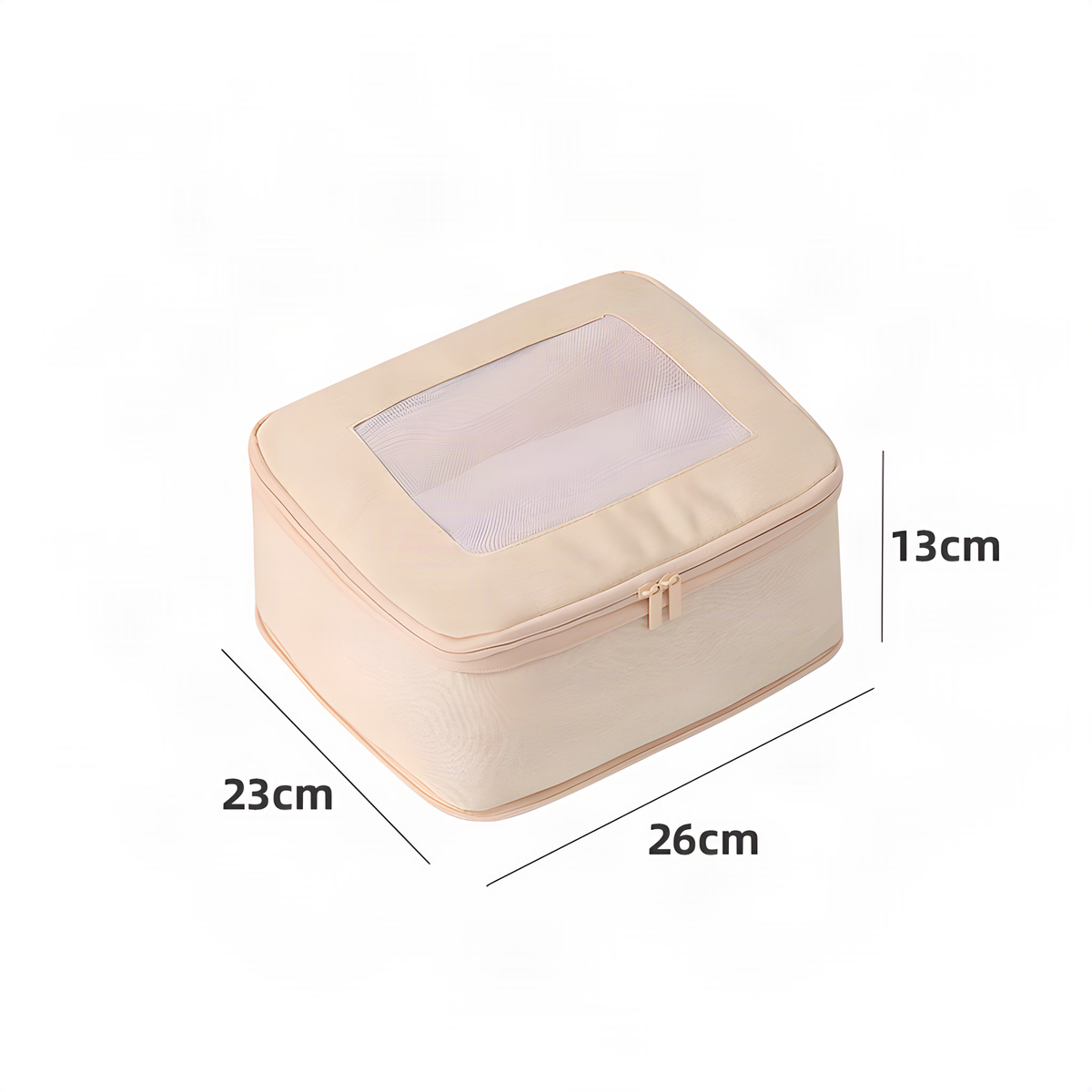 Individual Mesh Packing Cube, Zippered Suitcase Organizer