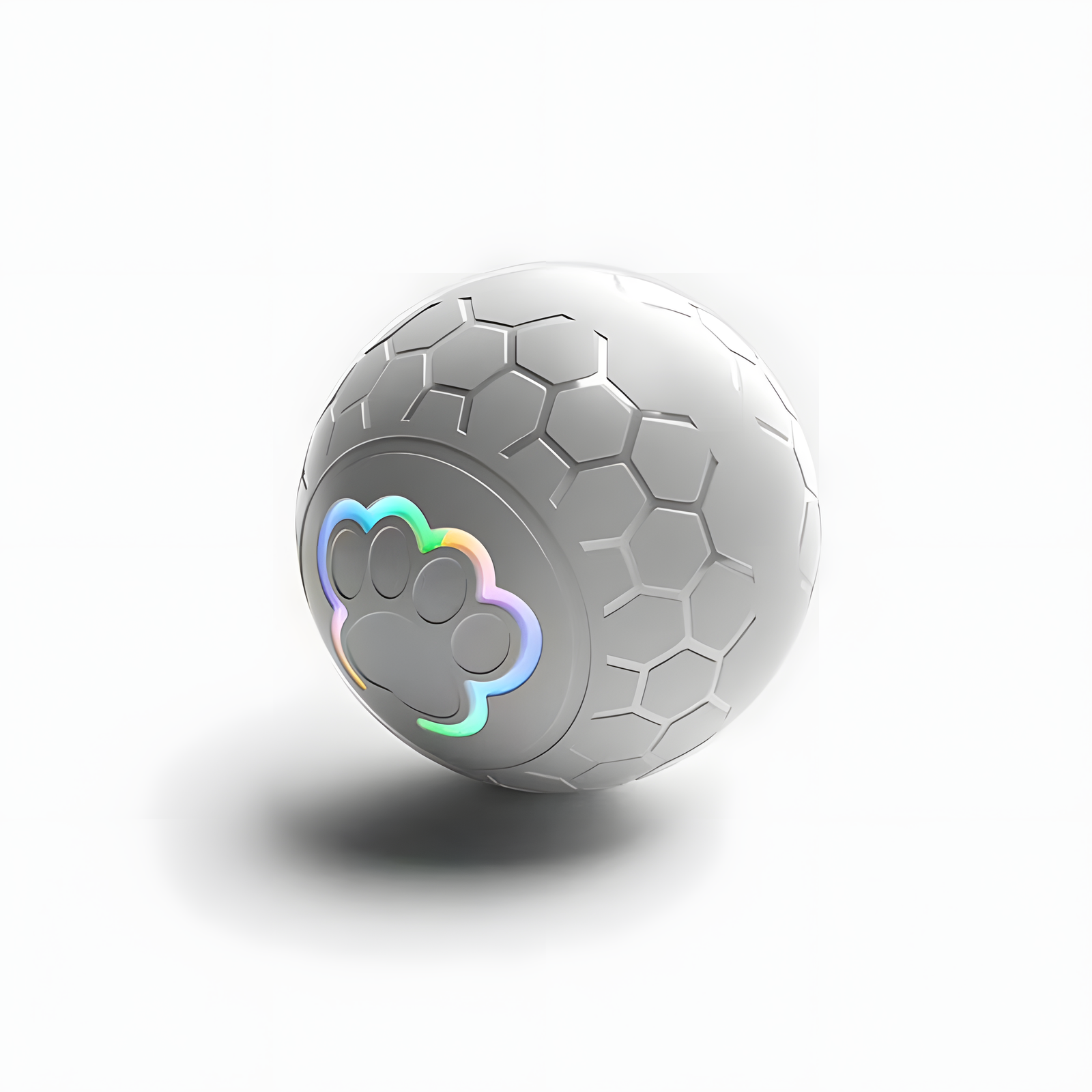 Smart Self-Rolling Dog Ball with RGB Light USB-C Rechargeable