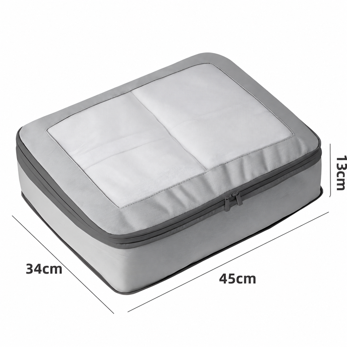 Individual Mesh Packing Cube, Zippered Suitcase Organizer