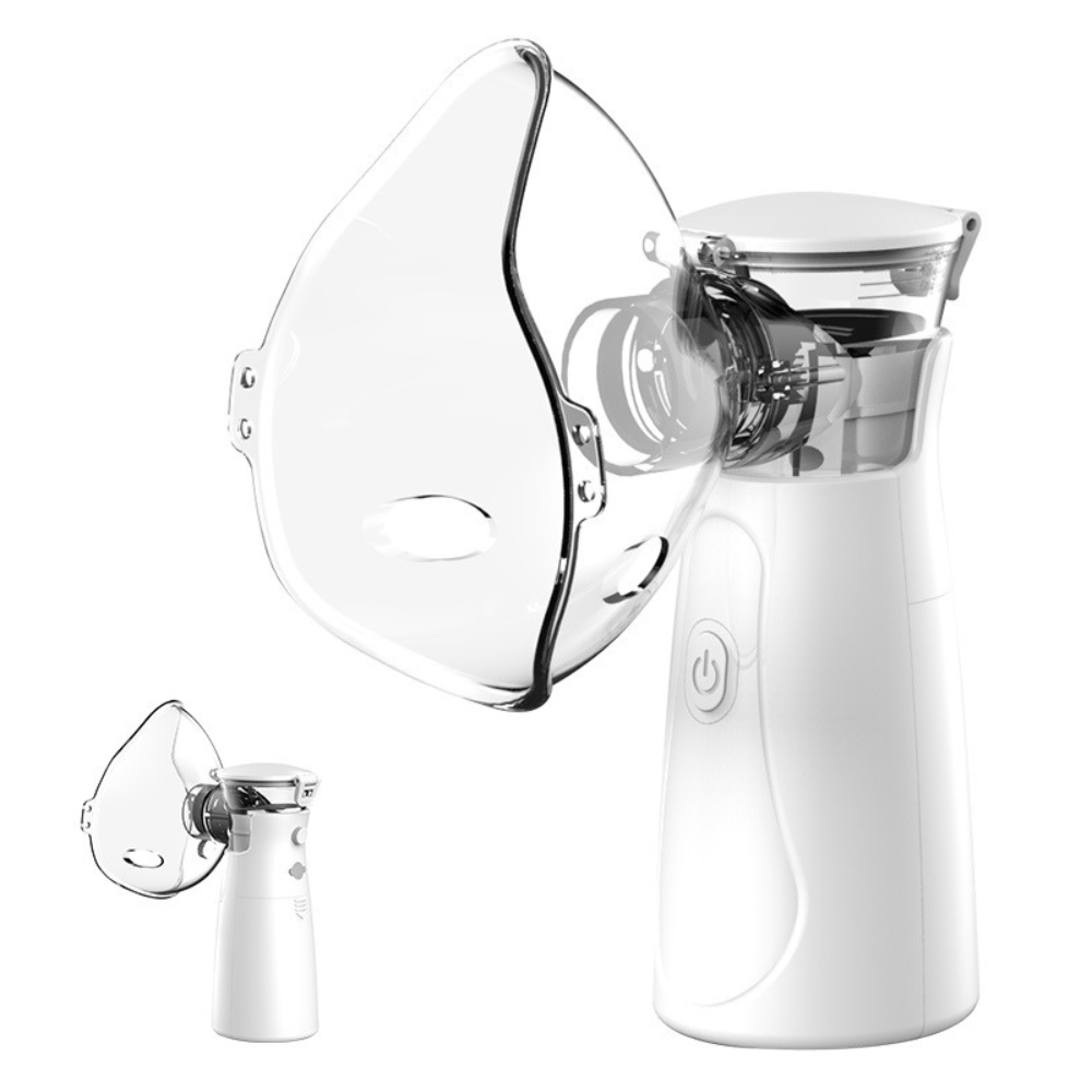 AeroEase Portable Silent Mesh Nebulizer – Handheld Therapy Device