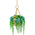 Crystal Bead Car Pendant for Vehicle Interior Decoration