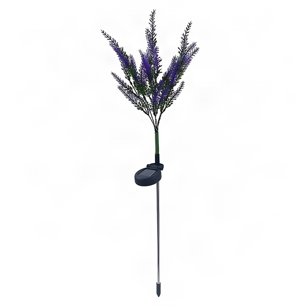 Solar Lavender-Style Garden Stake Light in Five Color Options