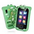 Dinosaur Kids Touchscreen Toy Phone with Front and Rear Cameras