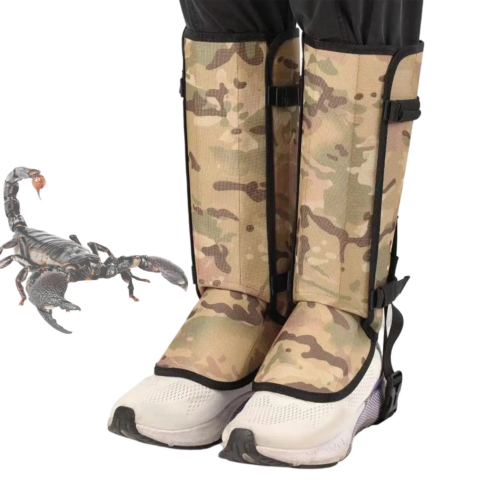 Waterproof Snake Gaiters Leg Protection Oxford Fabric