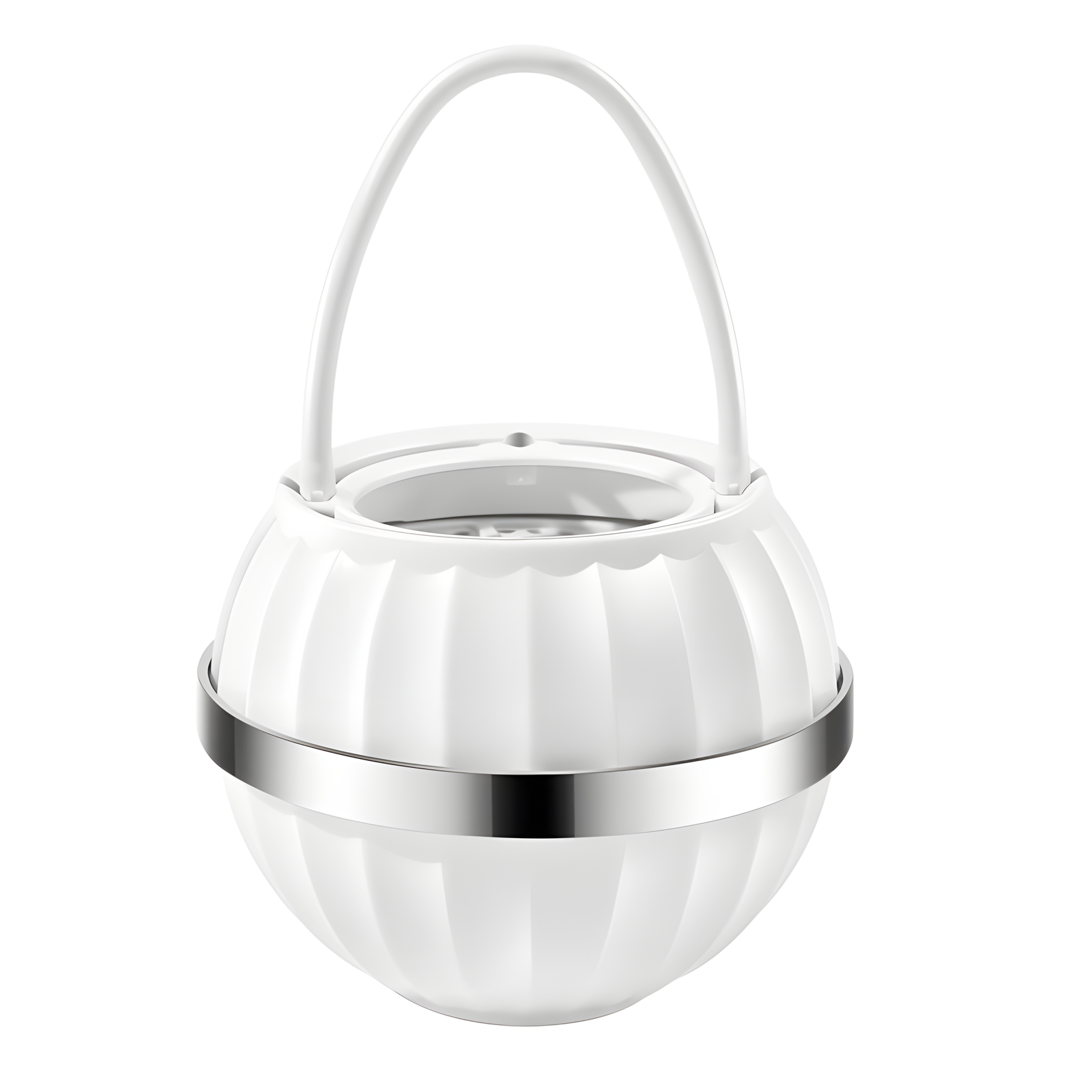 Bath Water Filter Basket with Hanging Handle and Removable Lid