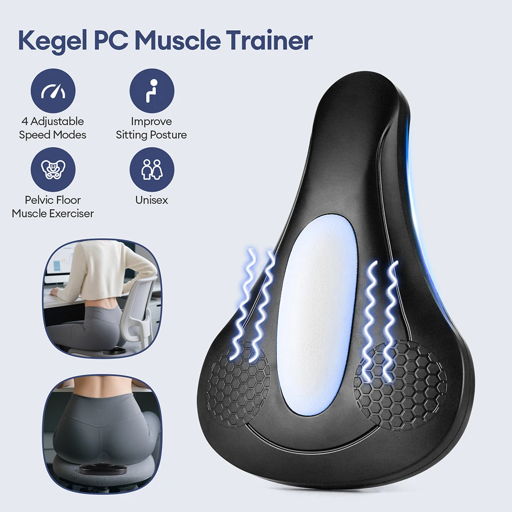 Kegel Pelvic Floor Trainer with Vibration Wired & Remote