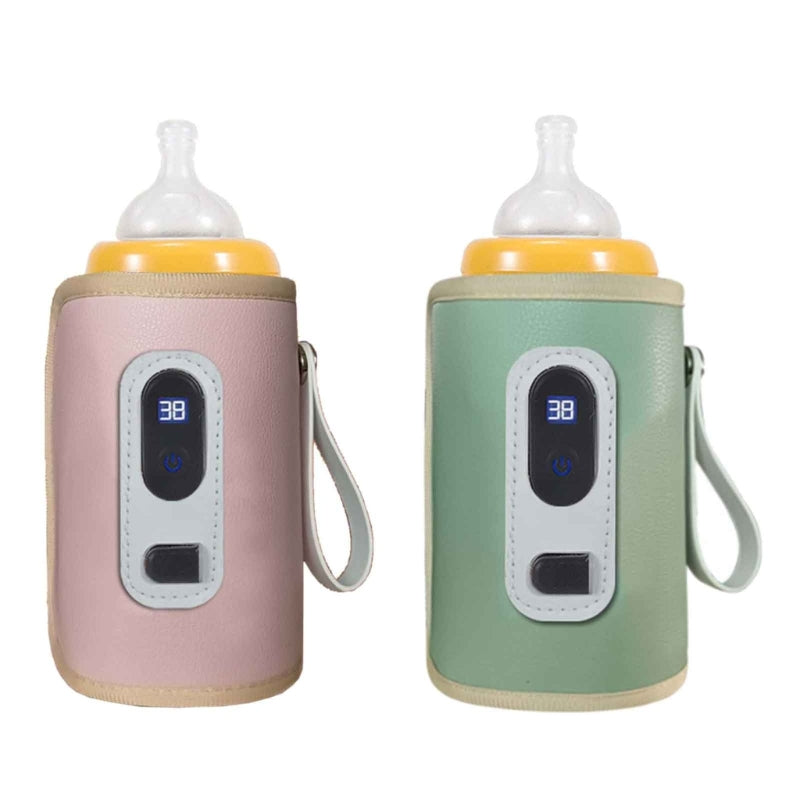 Baby Bottle Warmer 24H Heat Retention USB Type-C Adjustable