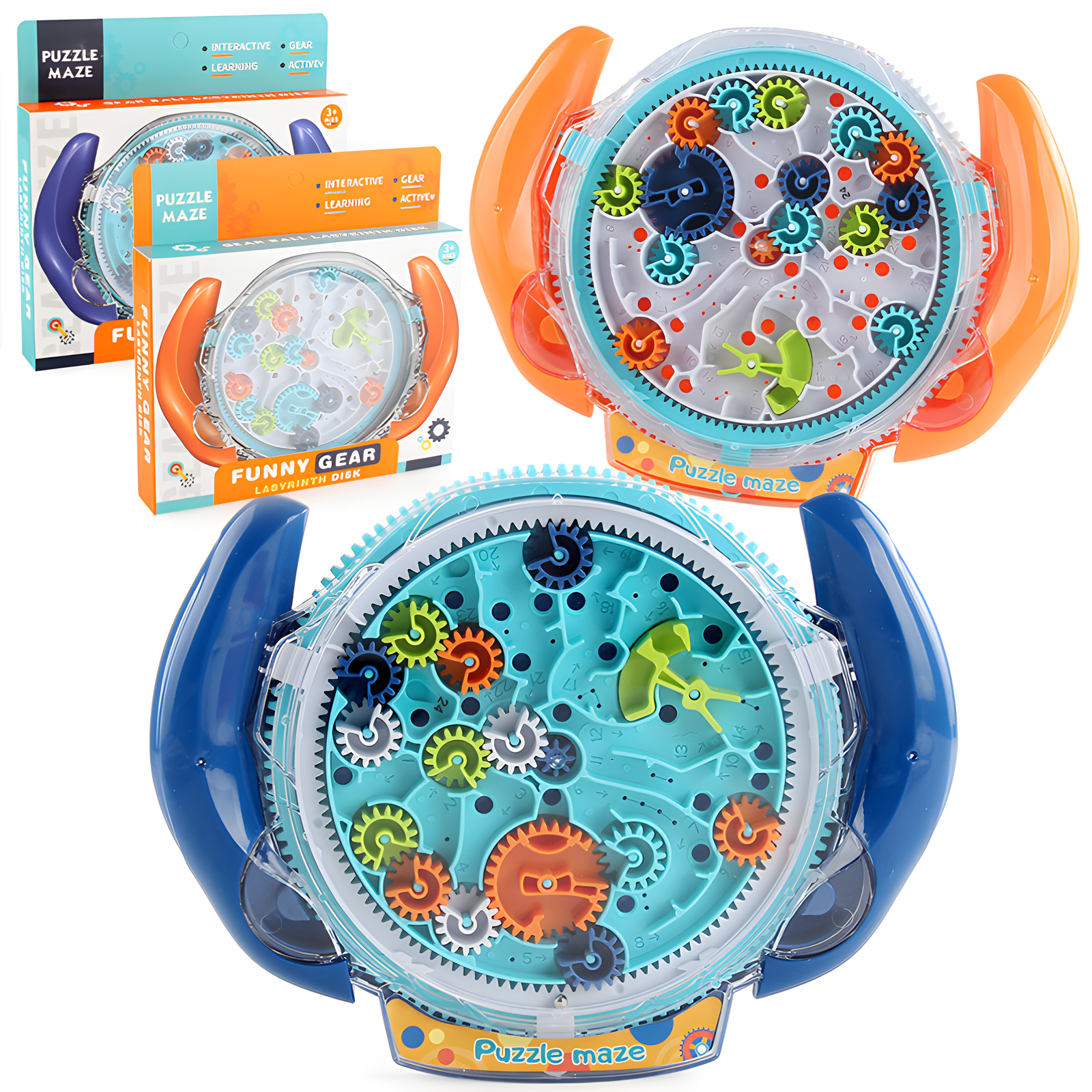 Gear Maze Handheld Toy for Kids – Fine Motor Activity