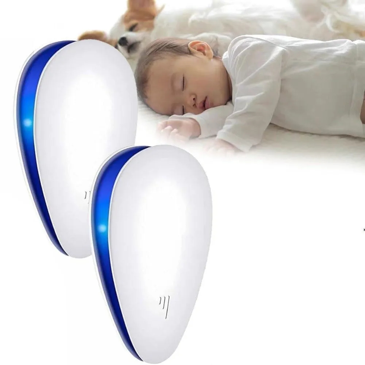 Plug-In Pest Repeller for Indoor Household Spaces