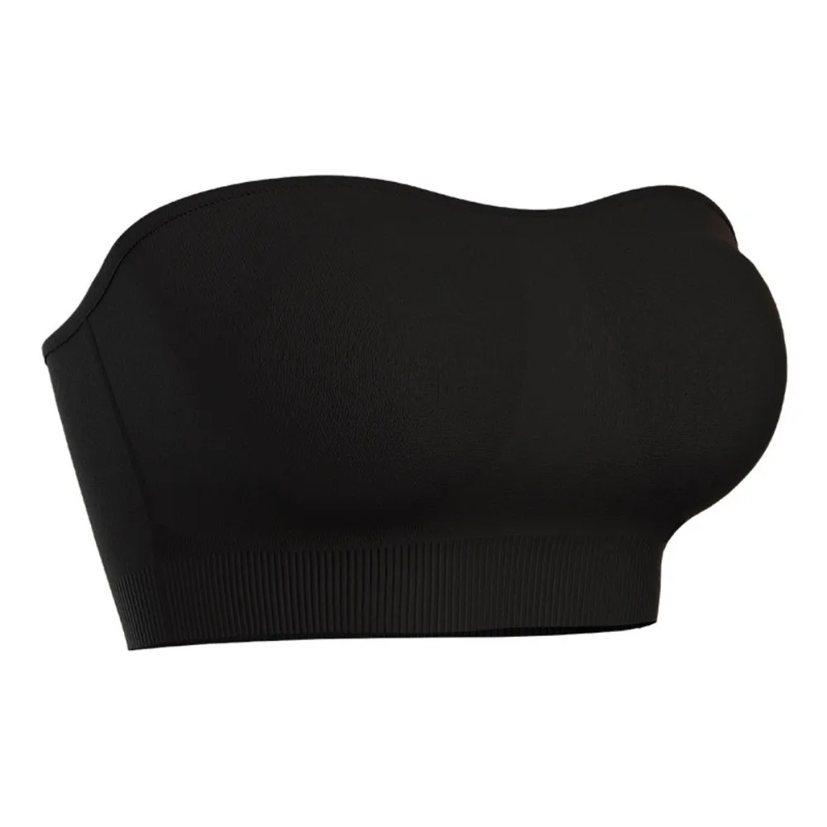 Seamless Strapless Bra with Removable Pads for Dresses