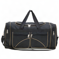 Large Oxford Travel Duffel Bag, 69 cm and Zippered Pockets