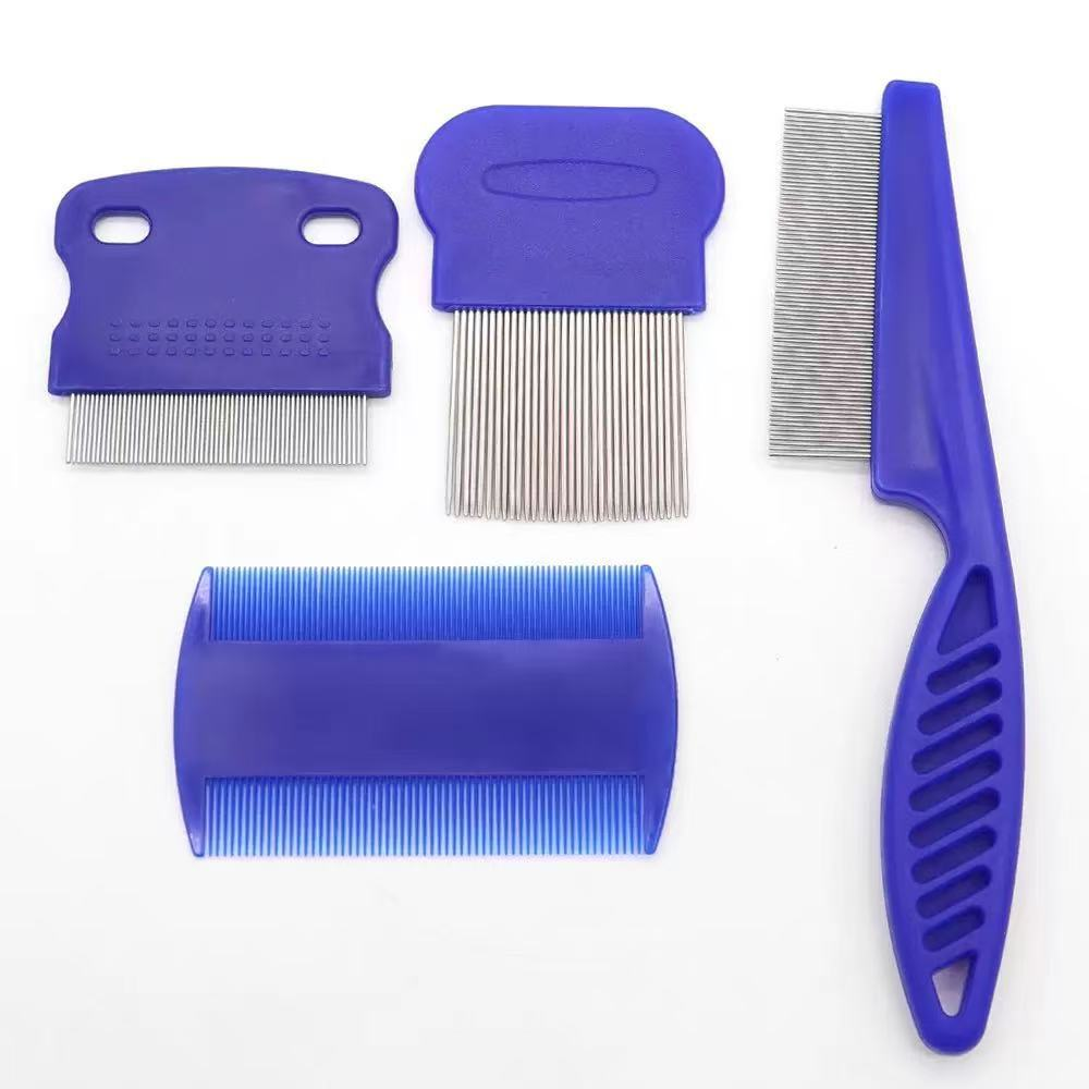 Pet Grooming Comb Set Detangling Brush Small & Large