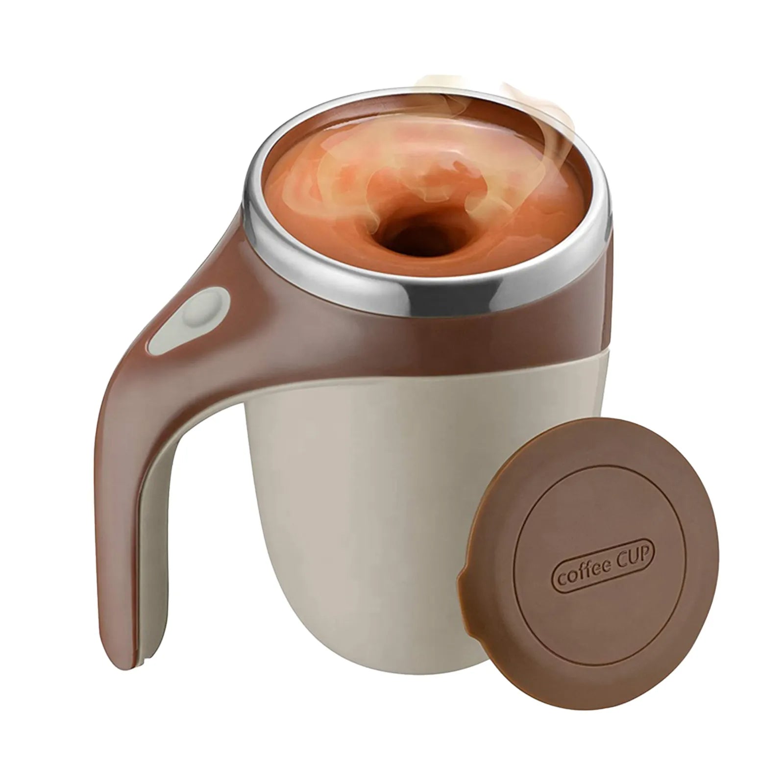 Electric Self-Stirring Mug - Rechargeable Magnetic Mixing Cup