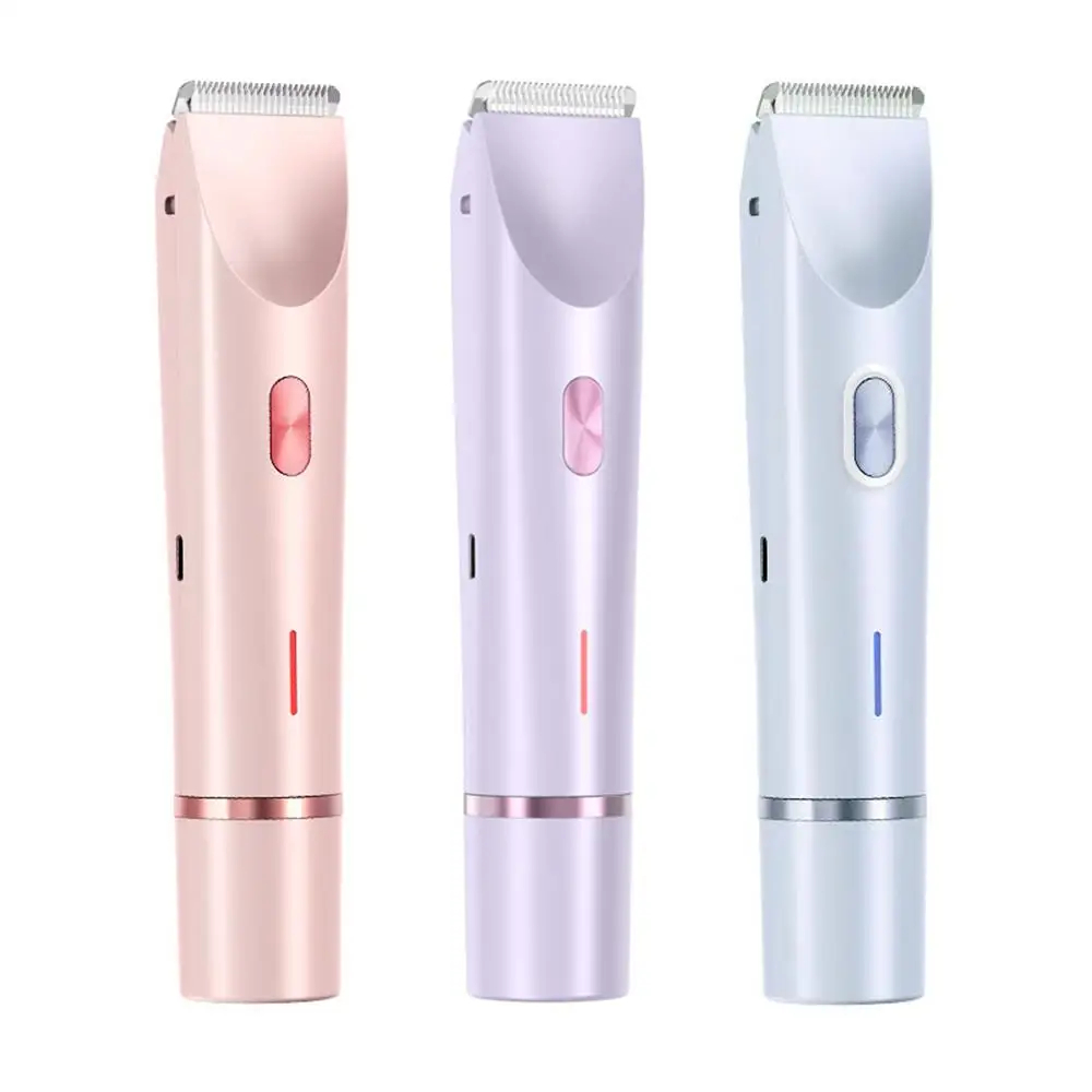 Women's Dual-Head Body Shaver Waterproof USB-C Rechargeable