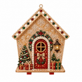 Christmas Diamond Painting Wooden House Kit for DIY Decor