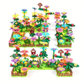 DIY Garden & Ocean Building Blocks Set Interlocking Pieces