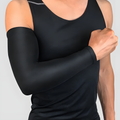 Single Stretch Sports Arm Sleeve with Inner Grip Band, M-XXL