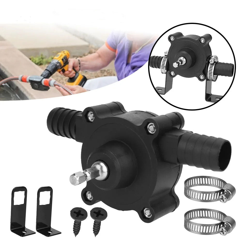 Portable Manual Drill Pump - High-Speed Fluid Transfer Tool