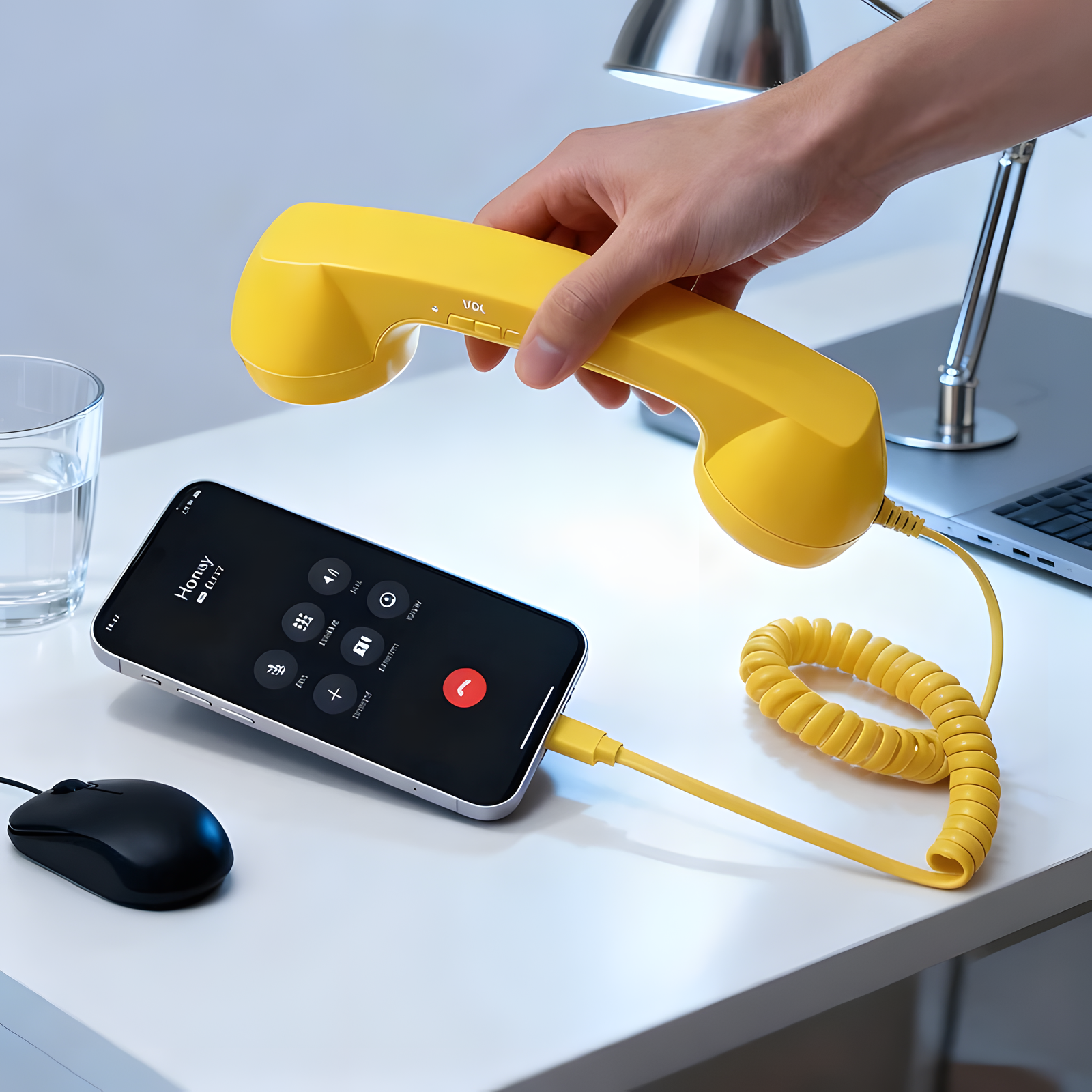 Retro Phone Handset USB-C & 3.5mm Wired 12 Colors