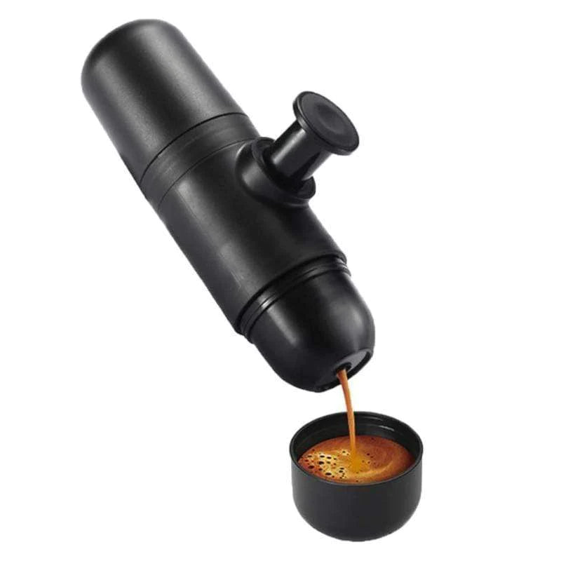 Portable Manual Espresso Maker - Handheld Coffee Press for Travel