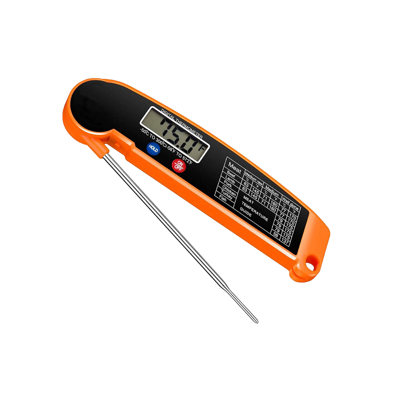 Digital Instant Read Meat Thermometer Kitchen Cooking BBQ