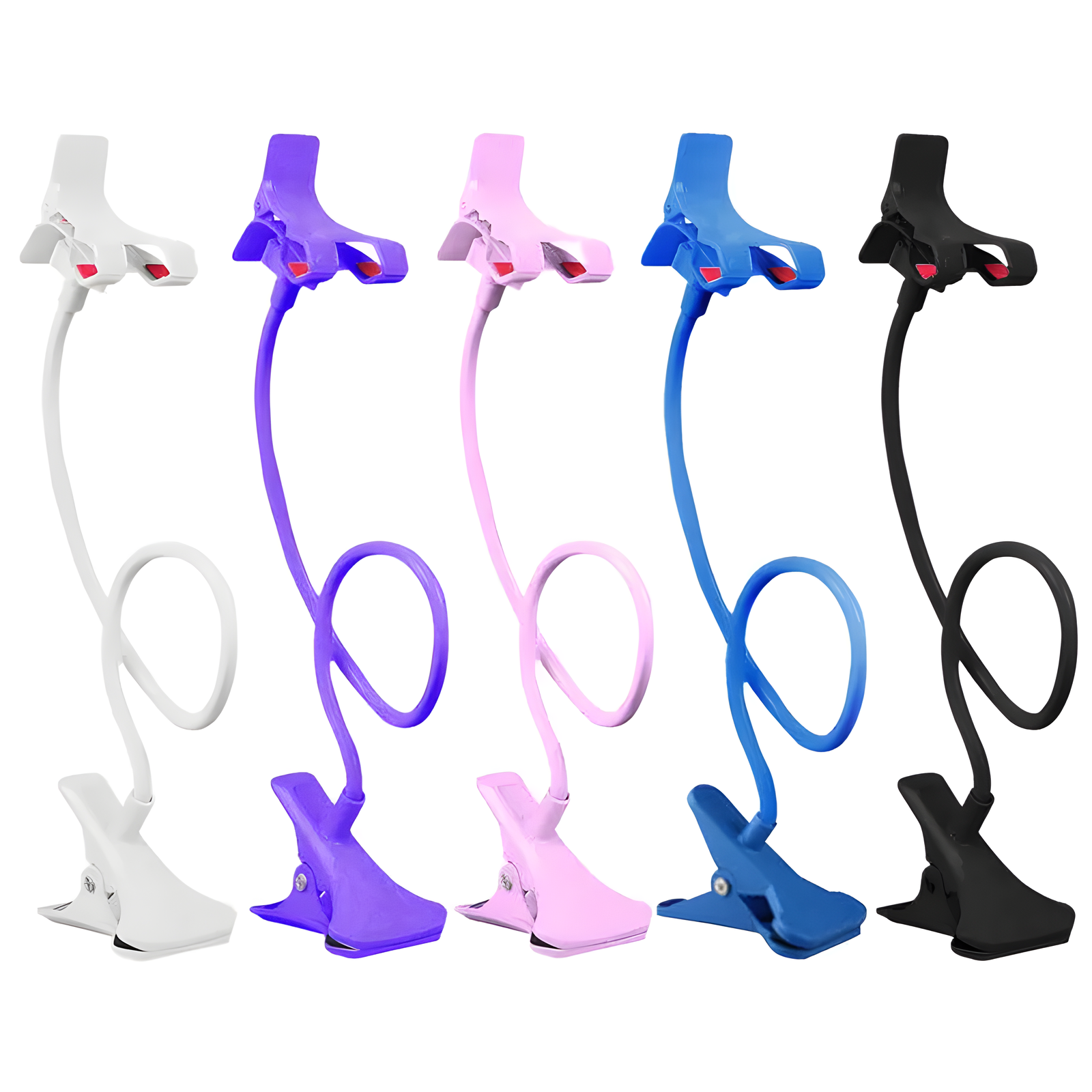 Flexible Phone Holder Adjustable Grip Stand 5 Colors