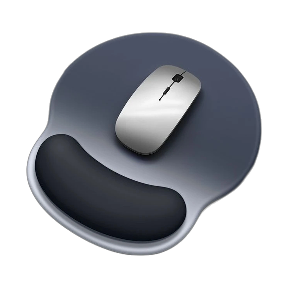 Gradient Mouse Pad with Wrist Rest Ergonomic Desk Mat