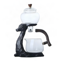 Magnetic Glass Tea Brewer with Deer Stand and Serving Pitcher