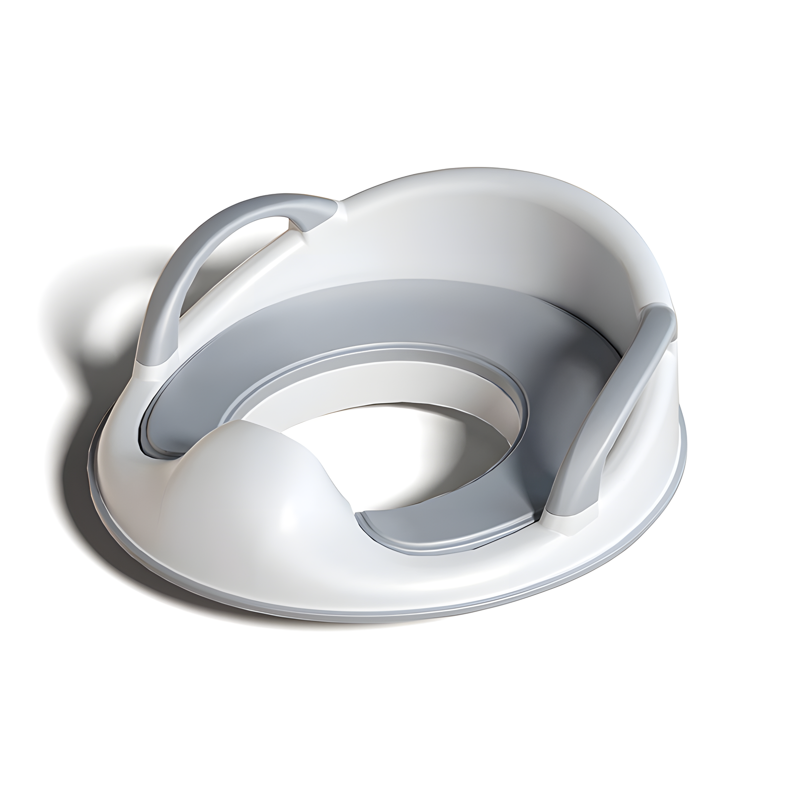Toddler Toilet Seat Potty Training Insert TPE & PVC Gray