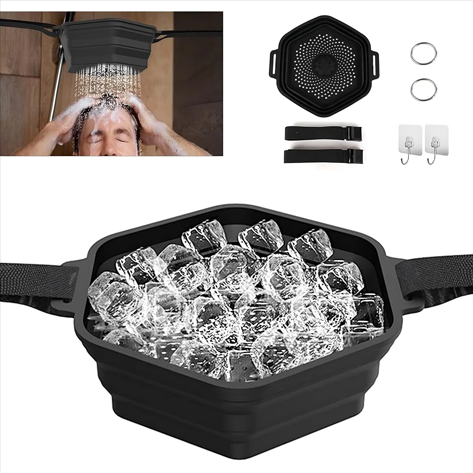 Ice Cold Shower Attachment – Portable Cold Plunge | Recovery