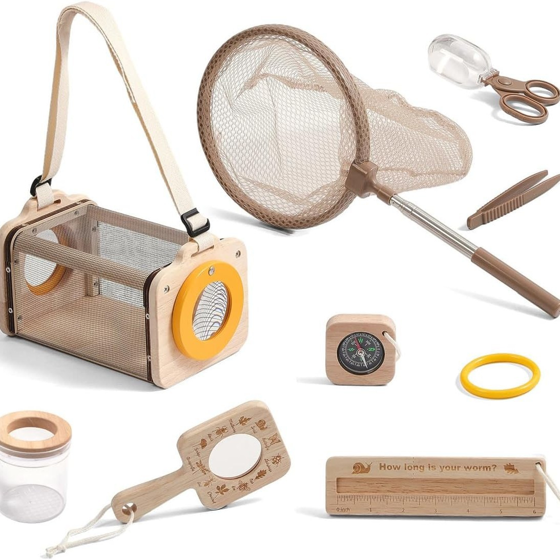 Kids Insect Observation Kit Nature Explorer Set with Optional Book