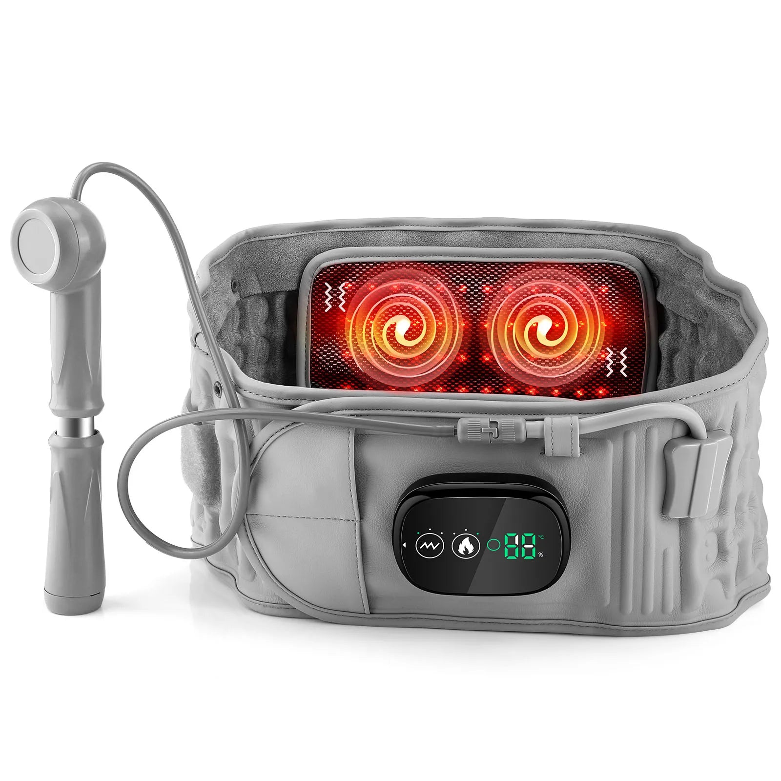 Spinal Decompression Belt with Heat & Vibration Massage