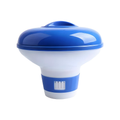 Adjustable Pool Tablet Floater Dispenser 12cm Blue White