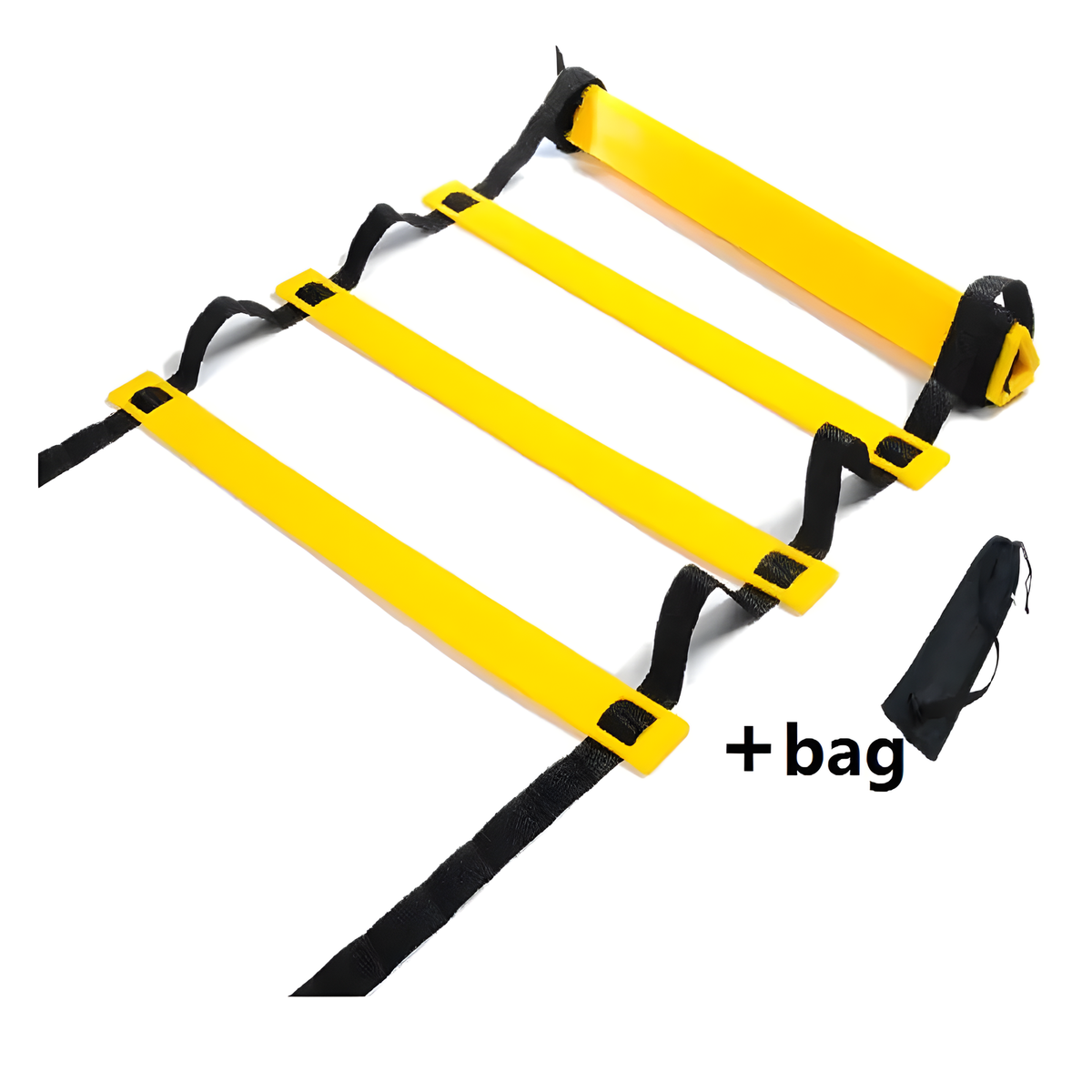 Portable Agility Training Ladder for Soccer and Footwork Drills