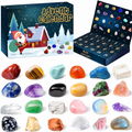 24-Day Christmas Advent Calendar with Resin Decorative Stones