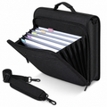 Oxford Document Organizer Bag with File Dividers and Ring Binder