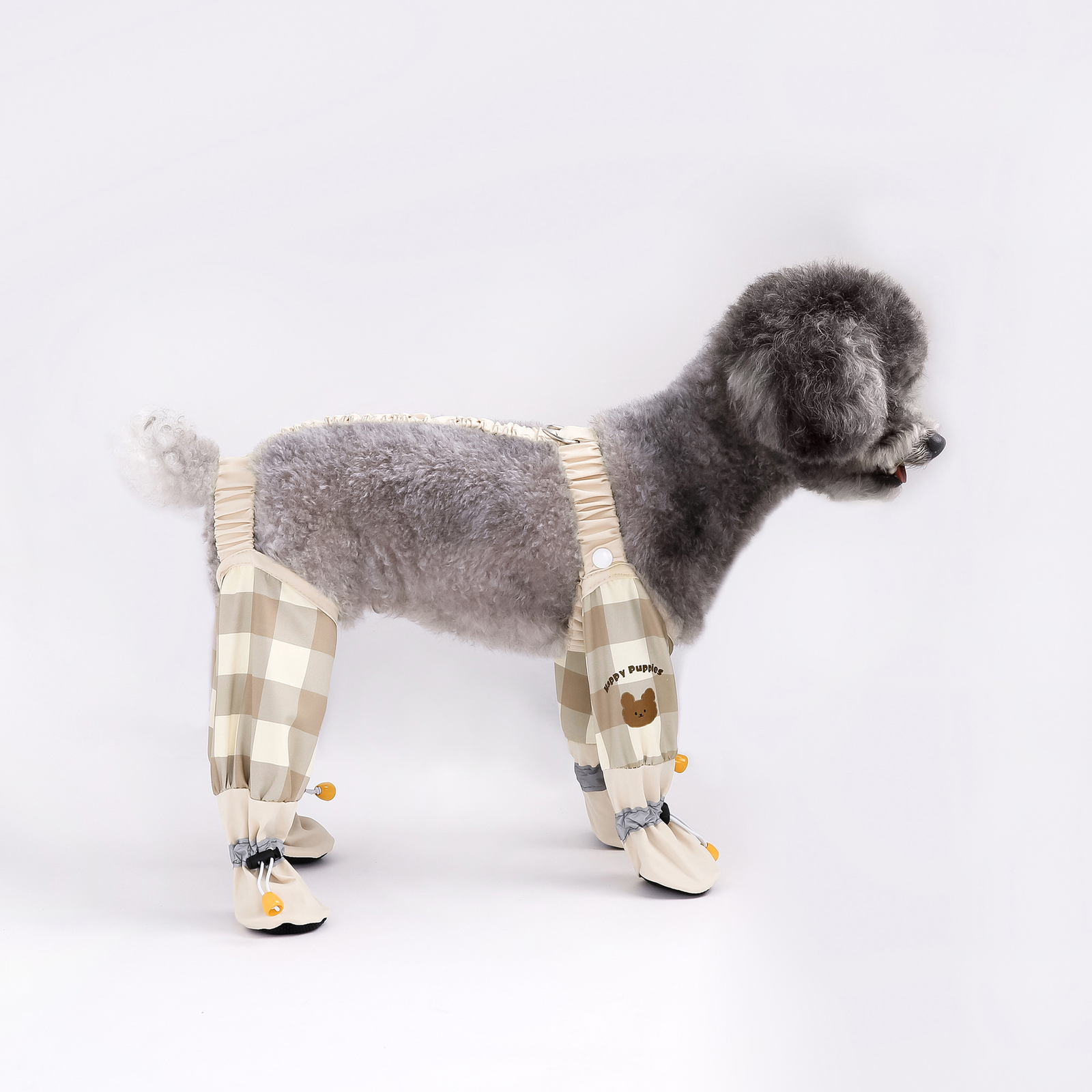 Waterproof Dog Leg Pants with Built-In Boots S-XXL 7 Prints