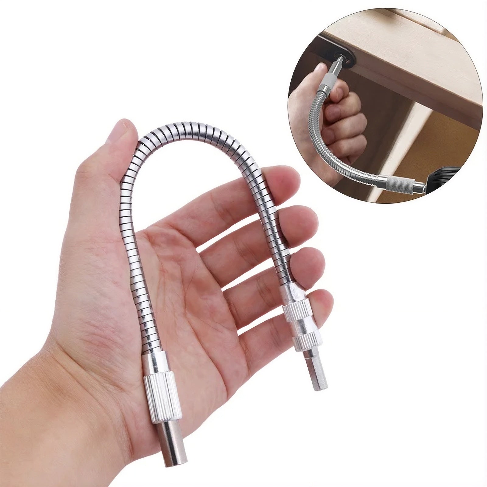 105° Right Angle Drill Adapter with Flexible Shaft