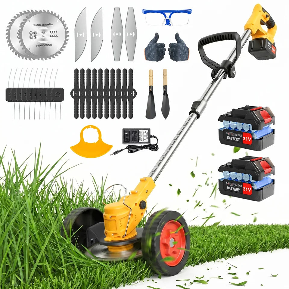 5-in-1 Cordless Weed Trimmer 200W 21V Telescoping Shaft